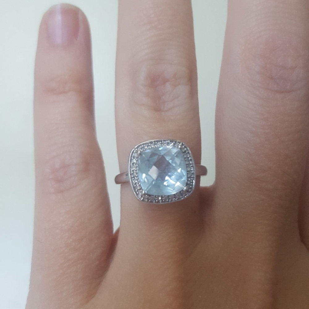 Ring aquamarine